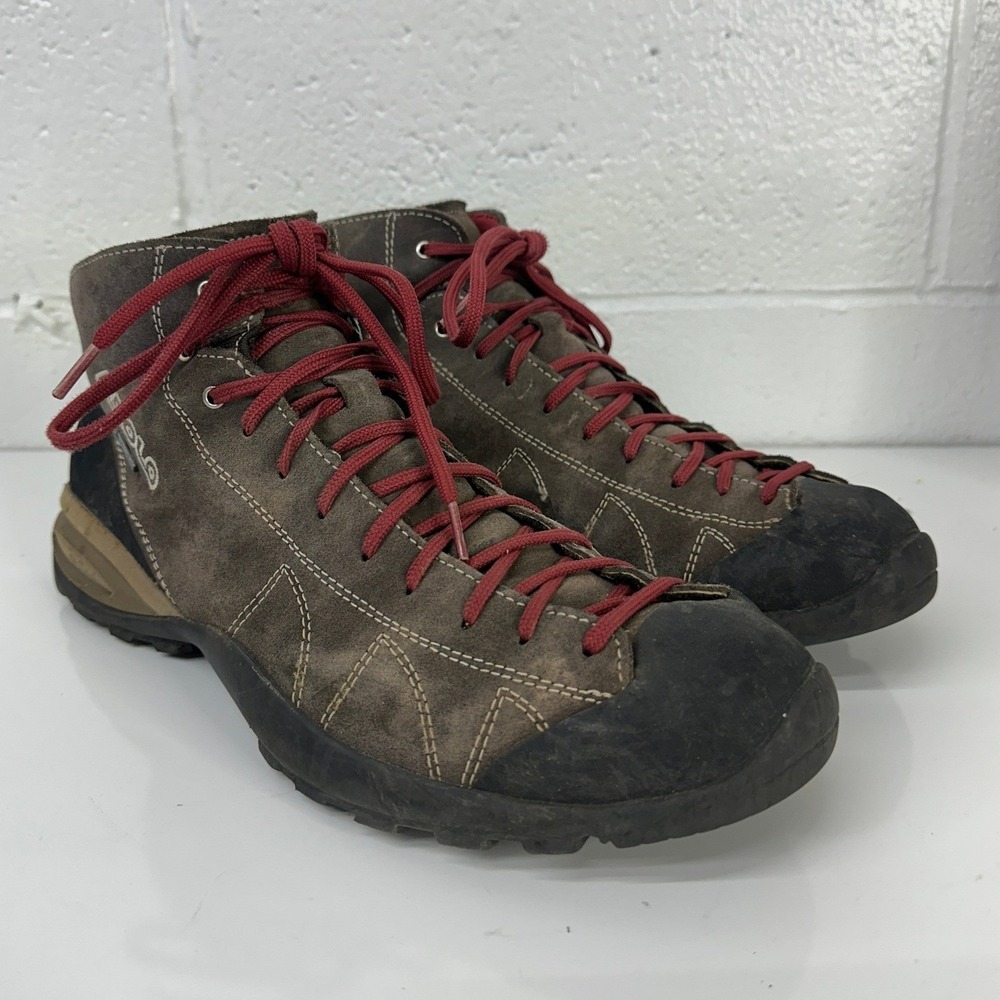 Asolo Cactus Hiking Mid Boots Brown Suede Gore-Tex Vibram‎ / Mens 13